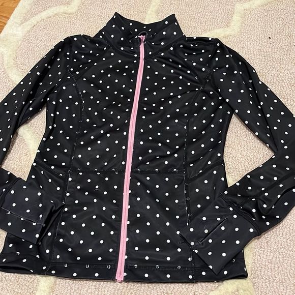 Zella polka dot track jacket - Picture 1 of 2